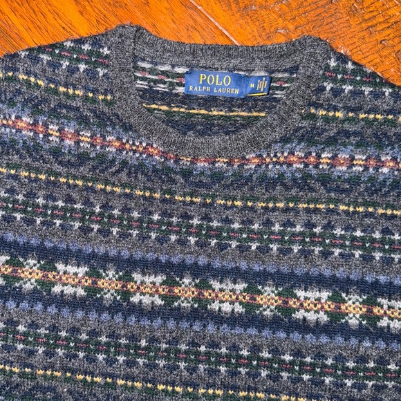 Ralph Lauren Polo Wool Fair Isle Sweater - Picture 5 of 7